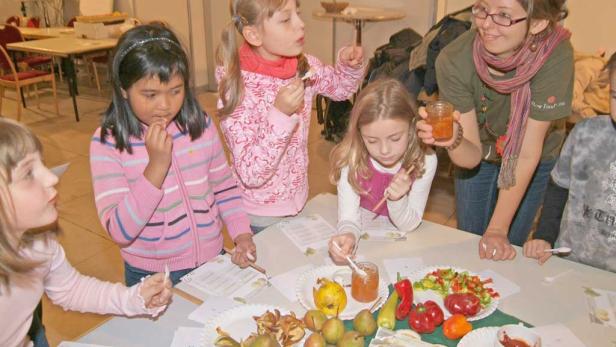 Essen und trinken mit vielen Sinnen