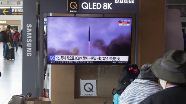 Südkoreanische Berichterstattung über Raketenstarts
