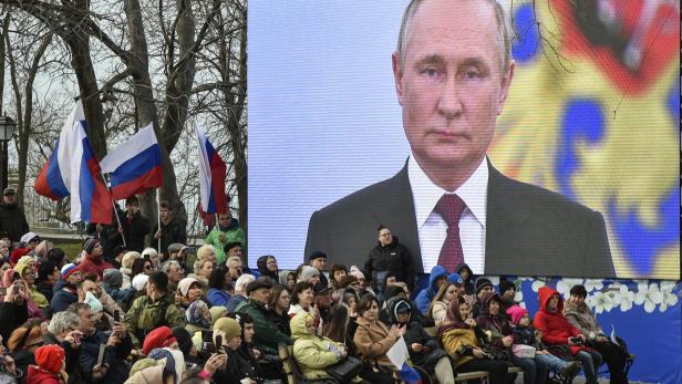 Ninth anniversary of Russia's annexation of Crimea