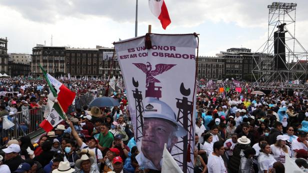  The 85th anniversary of the Oil Expropriation, in Mexico City