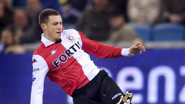 Luigi Bruins spielte vier Jahre lang für Feyenoord. Salzburg holt noch einen Legionär