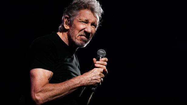 British singer Roger Waters in concert in Barcelona