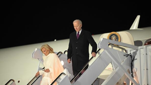 First Lady Jill Biden und der US-Präsident Joe Biden