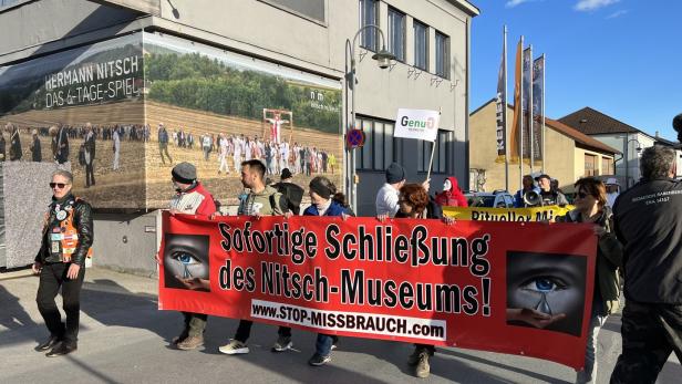 Nitsch Museum in Mistelbach: Demonstration am 25. März 2023