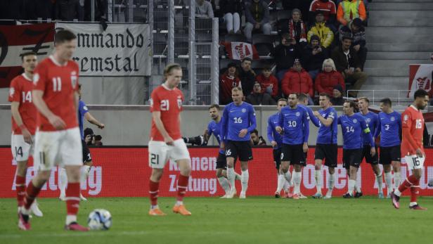 EM-Qualifikation live: Österreich mit der späten Führung gegen Estland