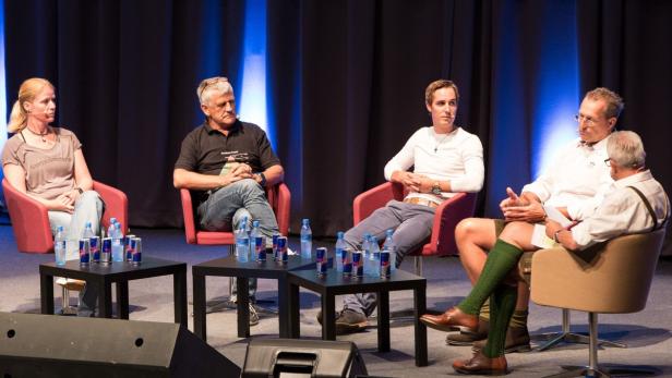 Podiumsdiskussion über Doping im Breitensport im Rahmen des Bergsport-Festivals