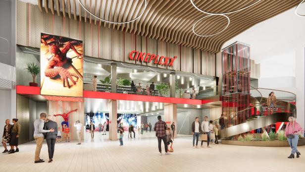 So soll das neue &quot;Cineplexx Westfield SCS&quot; ab Dezember 2023 aussehen