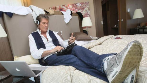 Wellenritt eines Weltstars