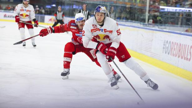 EISHOCKEY-LIGA: PLAY-OFFS/HALBFINALE: EC RED BULL SALZBURG - EC KAC