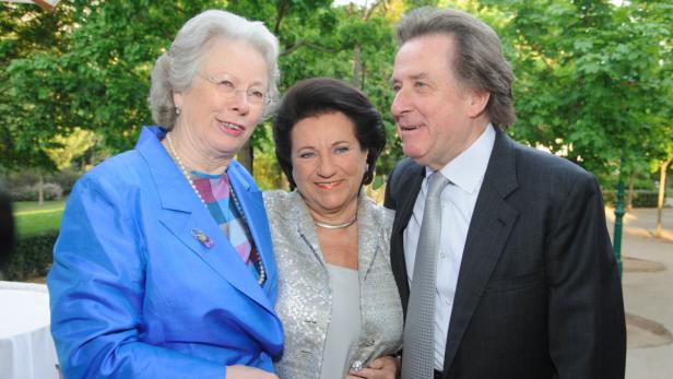 Christiane Underberg, Agi und Rudolf Buchbinder 03.05.2012, Wien, Steirereck, Feinschmecker des Jahres