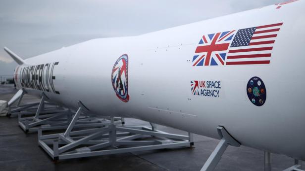 UK's First launch of Virgin Orbit's LauncherOne rocket in Newquay