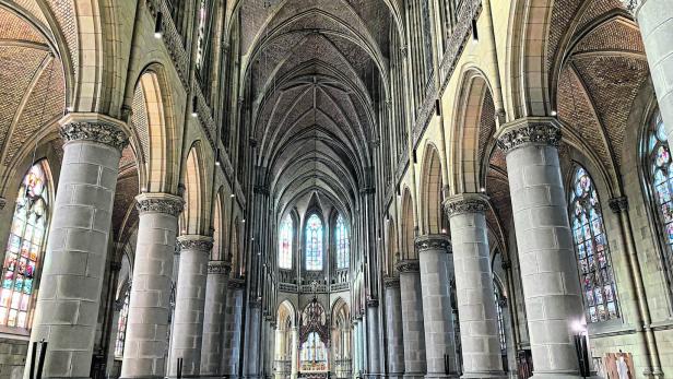 Im Linzer Dom finden 20.000 Menschen Platz, er ist somit die größte Kirche Österreichs