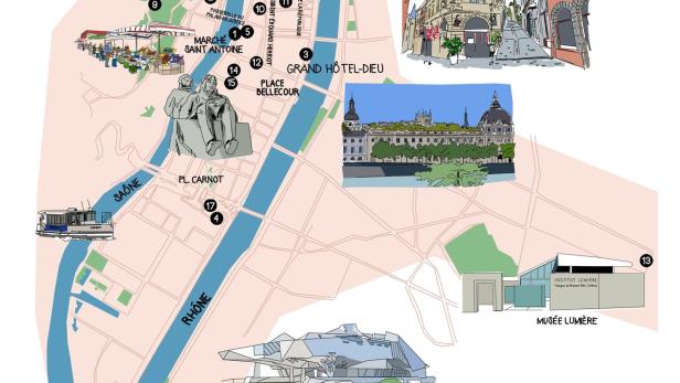 Die besten Tipps und Adressen für ein langes Wochenende in Lyon