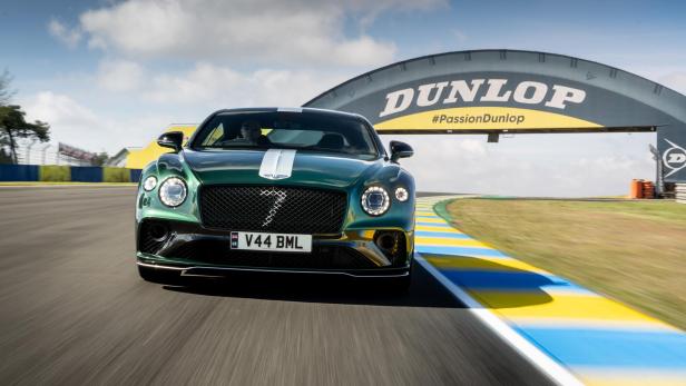 Warum der Bentley der Le Mans Collection ein halbes Ventil im Display hat