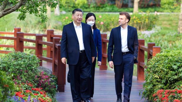 French President Emmanuel Macron visits China