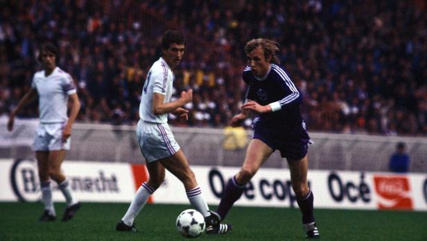 Karl Daxbacher kämpfte 1978 umsonst gegen Anderlecht, „das 0:4 im Europacupfinale war die bitterste Pleite“