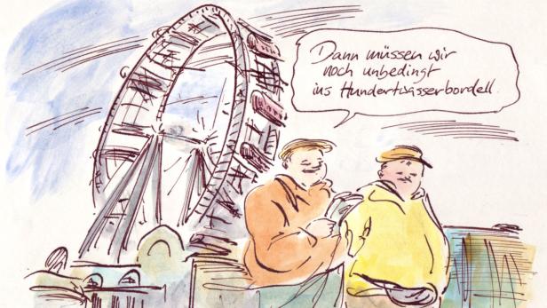 Humorvolles Wien: Cartoons porträtieren die Stadt im MQ