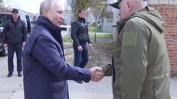 Ukraine behauptet, Putin habe Doppelgänger zu Frontbesuch geschickt