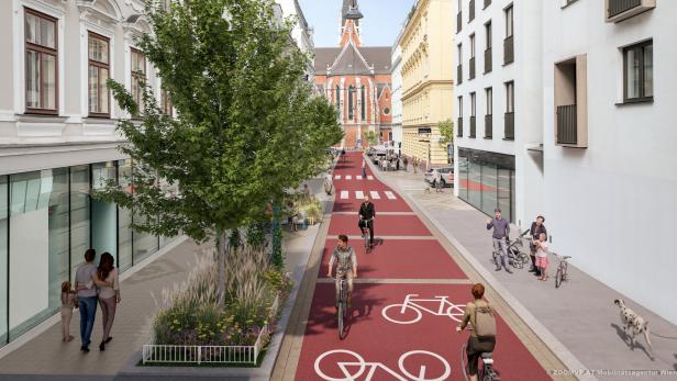 Radfahren wie in den Niederlanden: Argentinierstraße wird umgebaut