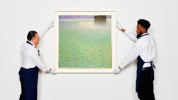 Klimts "Insel im Attersee" kommt in New York zur Auktion