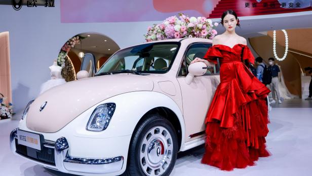 Ora Ballet Cat: Der chinesische Käfer-Klon will ein Frauenauto sein