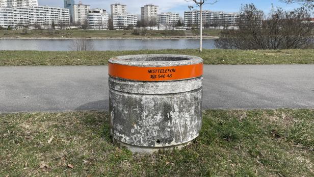 Betonringe haben ausgedient: Neue Mülleimer für Donauinsel