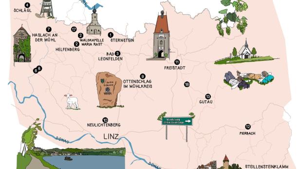 Tipps fürs Mühlviertel: Gute Lokale, schöne Orte, gemütliche Hotels