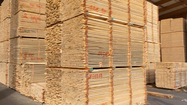 2022 brachte überdurchschnittlich viel Holz aus Österreichs Wäldern