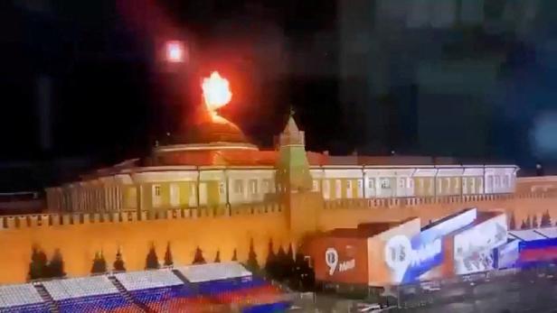 Explosion bei Kreml: Was für und was gegen eine Inszenierung spricht