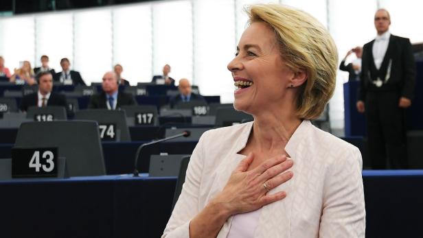 EU-Kommissionspräsidentin Ursula von der Leyen - im Herbst 2019