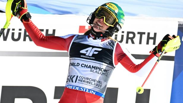 ALPINE SKI-WM 2023: SLALOM FRAUEN/KATHARINA LIENSBERGER (AUT)