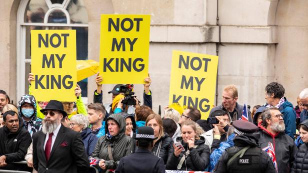 Proteste in London am Samstag