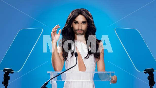 Conchita kommt ins Kunstmuseum