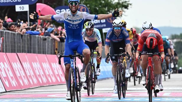 Nach acht Jahren wieder ein Etappensieg beim Giro d'Italia