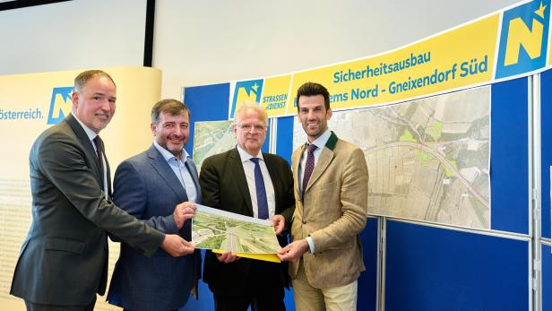 Mehr Sicherheit: 14 Mio. Euro für Kremser Gefahren-Strecke