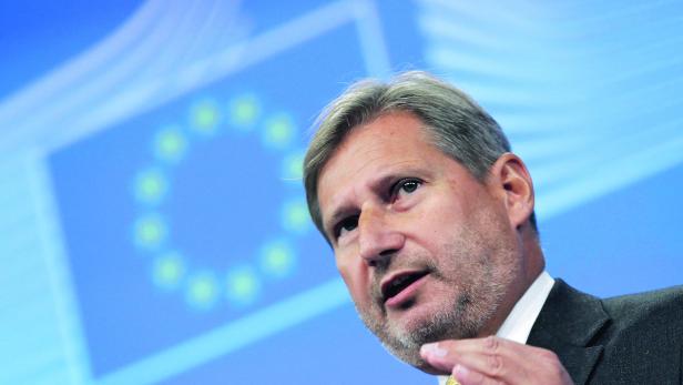 Die EU verhandelt mit der Türkei „auf Augenhöhe“, sagt EU-Kommissar Johannes Hahn.