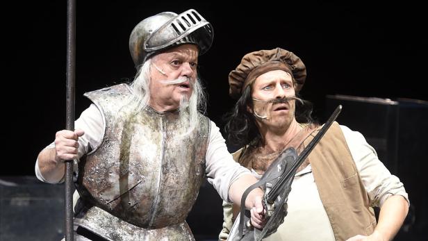 Robert Meyer ist Don Quixote, Boris Pfeifer sein Sancho