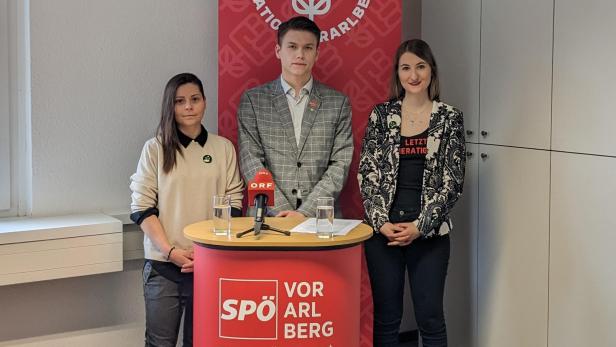 Vorarlberger SPÖ-Jugend verbündet sich mit Klimaklebern