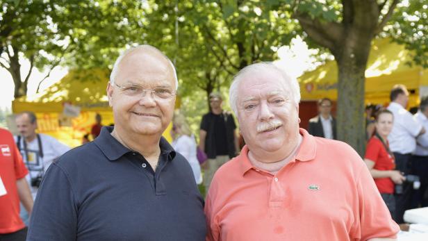 Urgestein mit Ex-Bürgermeister: Harry Kopietz und Michael Häupl.