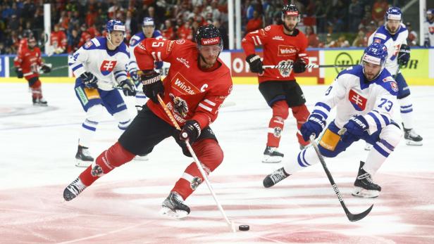 EISHOCKEY: MÄNNER / LÄNDERSPIEL / ÖSTERREICH - SLOWAKEI