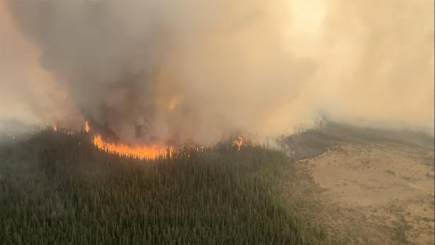 Waldbrände im Westen Kanadas