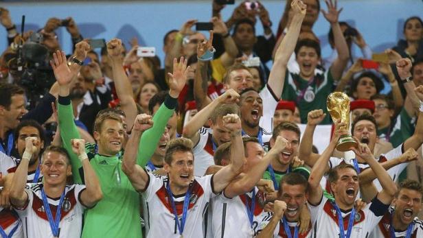 Die deutschen Fußballer sorgten für einen der großen Höhepunkte im Sportjahr 2014.