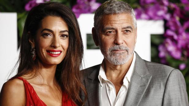 Seltener Auftritt: Amal Clooney mit neuem Look (fast) nicht zu erkennen