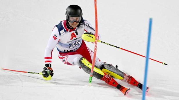 SKI ALPIN: WELTCUP-SLALOM MÄNNER IN FLACHAU: DIGRUBER (AUT)