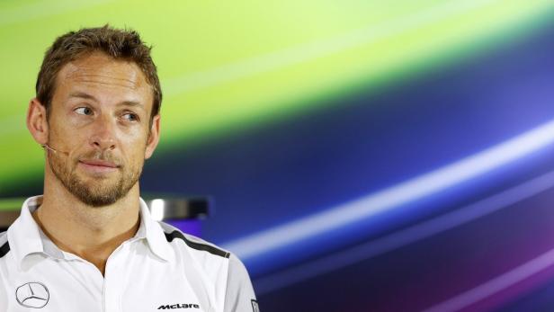 Jenson Button hängt noch in der Warteschleife.