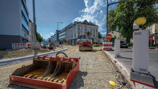 Jahrhundertprojekt verlangt von Autofahrern in St. Pölten gute Nerven