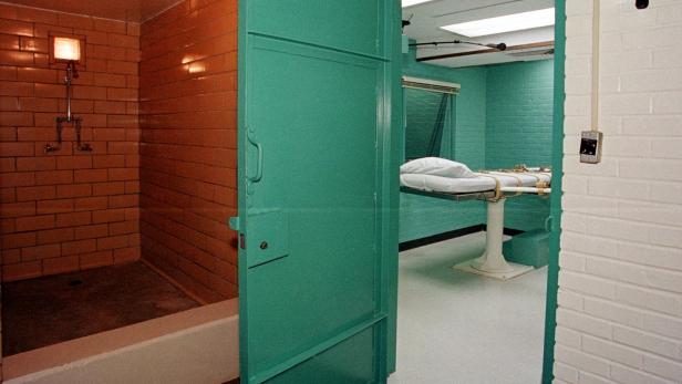 Saal zur Exekution von Hinrichtungen in den USA