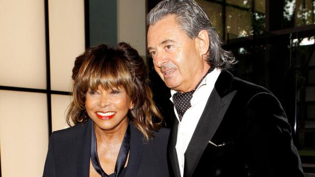 Tina Turner und Erwin Bach (2015)