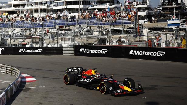 Formel-1-Star Max Verstappen mit Trainingsbestzeit in Monaco