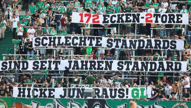 Rapid-Fans fordern erneut Rauswurf von Co-Trainer Hickersberger
